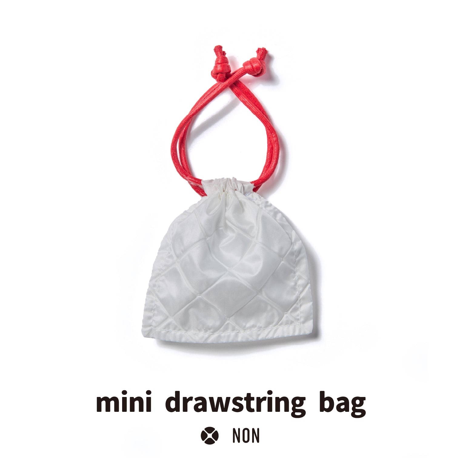 mini drawstring bag / OUI OU ○ NON